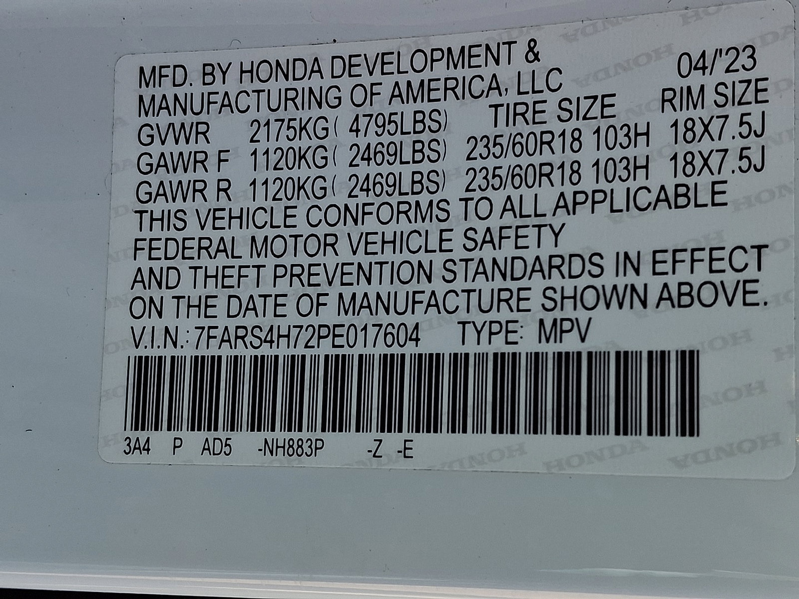 Certified 2023 Honda CR-V EX-L image 28
