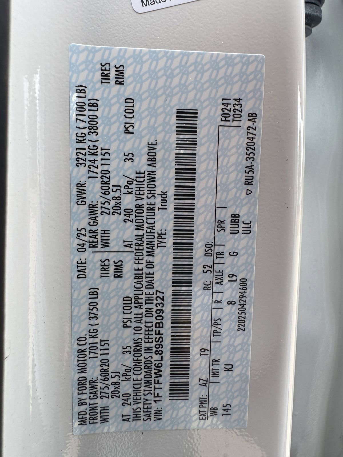 Used 2025 Ford F150 King Ranch w/ FX4 Off-Road Package AWD/4WD image 34