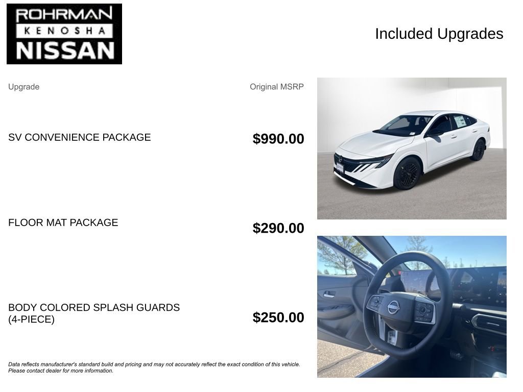 New 2026 Nissan Sentra SV w/ SV Convenience Package FWD image 4