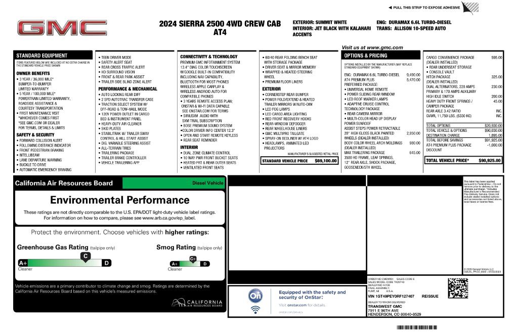 Certified 2024 GMC Sierra 2500 AT4 w/ AT4 Premium Plus Package AWD/4WD image 4