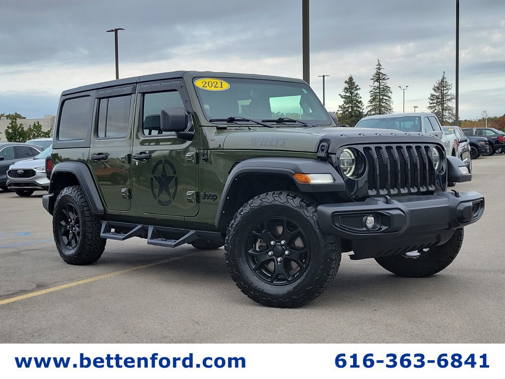 Used 2021 Jeep Wrangler Unlimited Sport