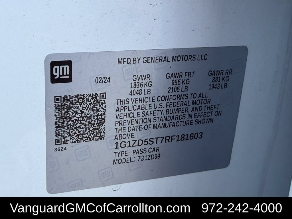Used 2024 Chevrolet Malibu LT FWD image 32