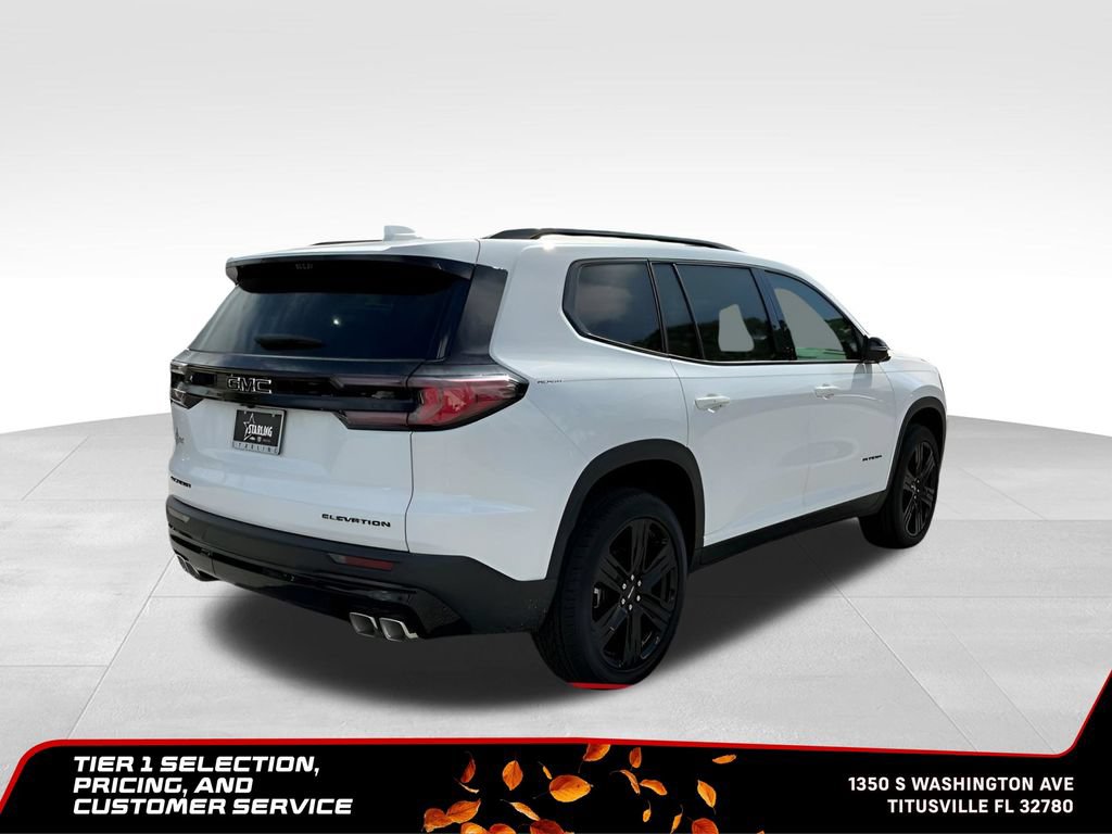 New 2026 GMC Acadia Elevation w/ Black Edition FWD image 9