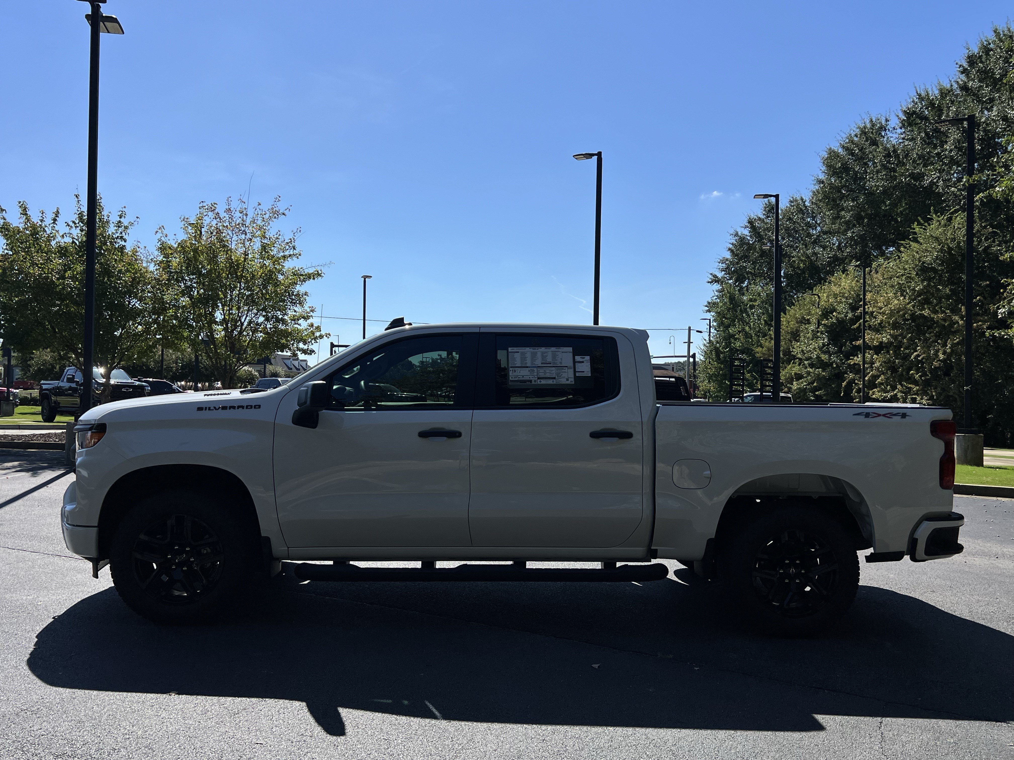 New 2026 Chevrolet Silverado 1500 Custom w/ Turbomax Blackout Package AWD/4WD image 6