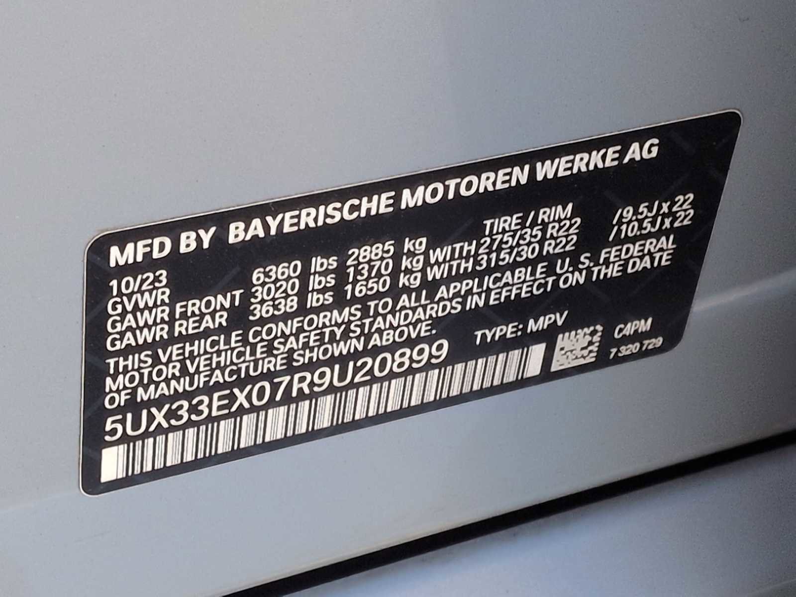 Used 2024 BMW X6 xDrive40i w/ Executive Package image 38