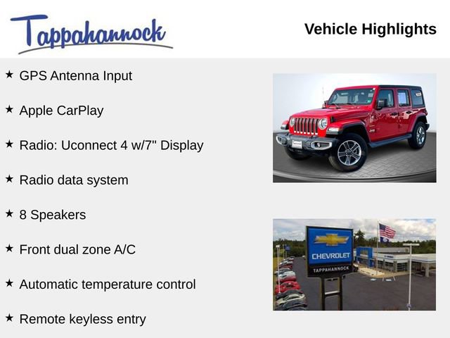 Used 2021 Jeep Wrangler Unlimited Sahara image 8