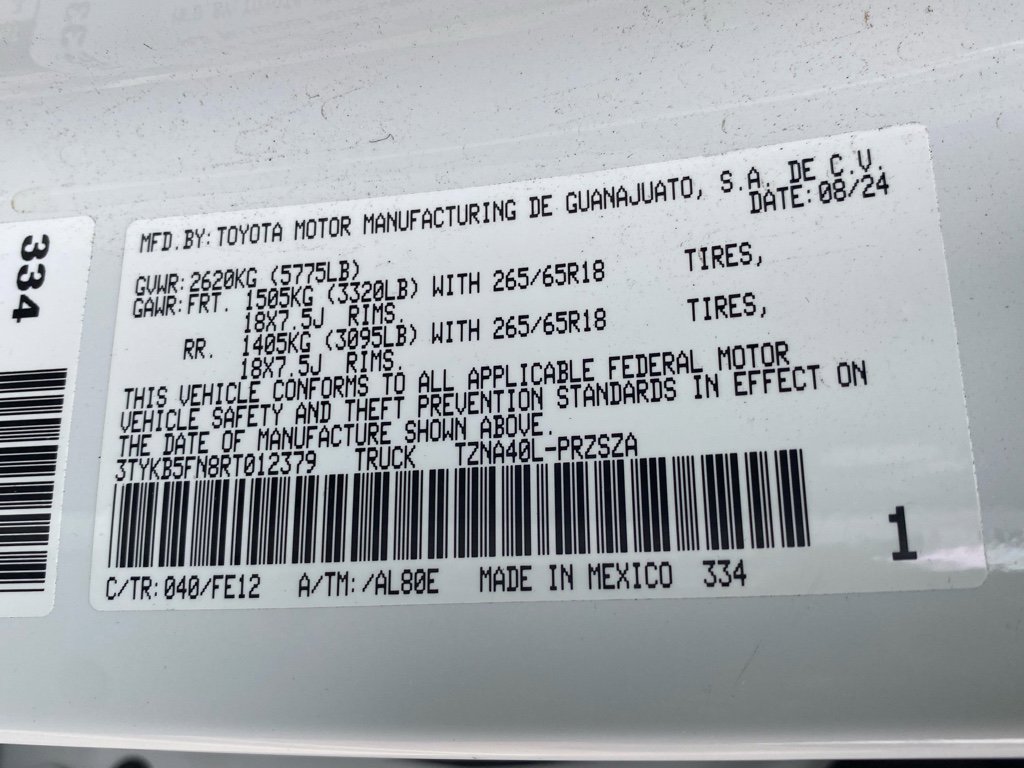 Used 2024 Toyota Tacoma TRD Sport image 16