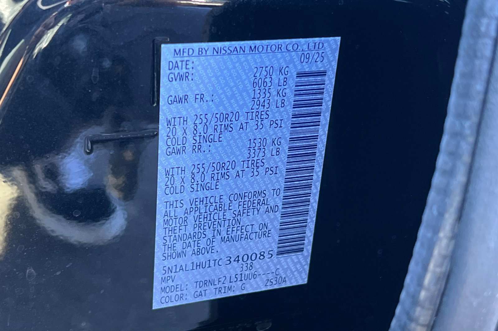 New 2026 INFINITI QX60 Autograph w/ Dark Cargo Package image 33