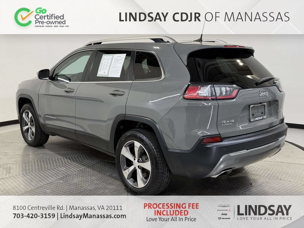 Certified 2020 Jeep Cherokee Limited AWD/4WD image 7