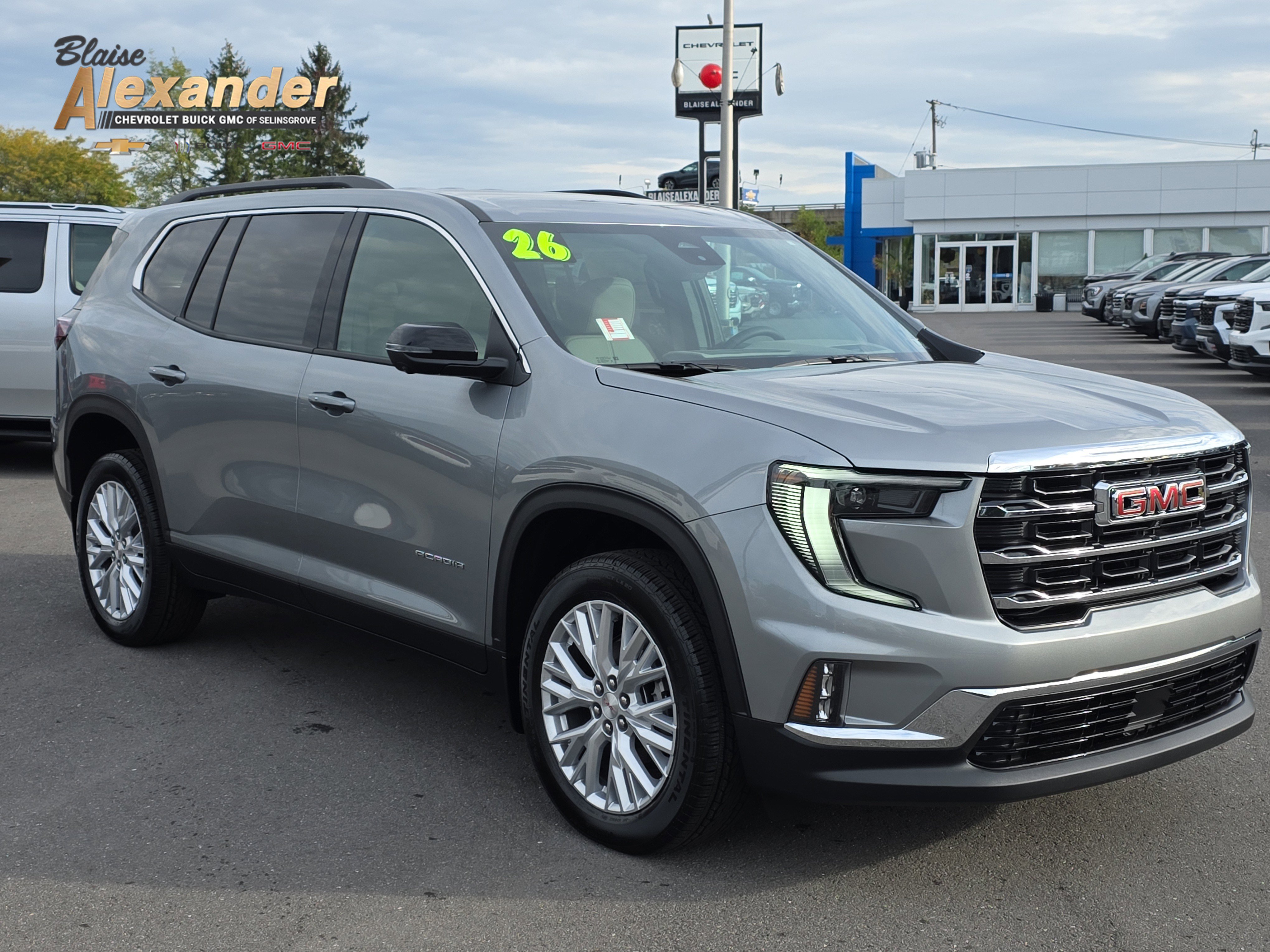 New 2026 GMC Acadia Elevation w/ Elevation Premium Package