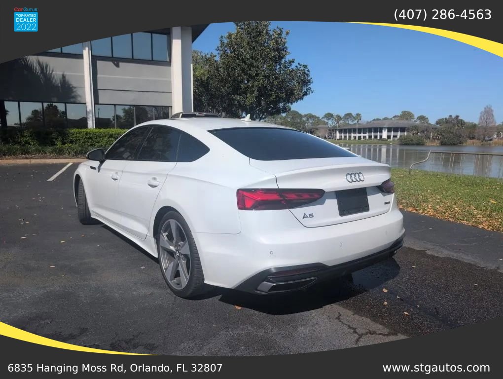 Used 2020 Audi A5 2.0T Premium Plus w/ Premium Plus AWD/4WD image 3