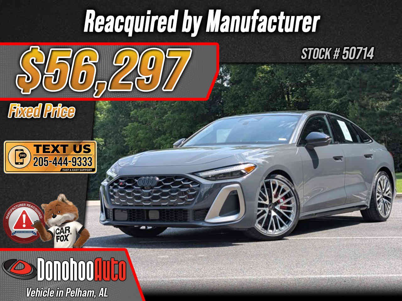 Used 2025 Audi S5 Prestige w/ Prestige Package AWD/4WD image 1