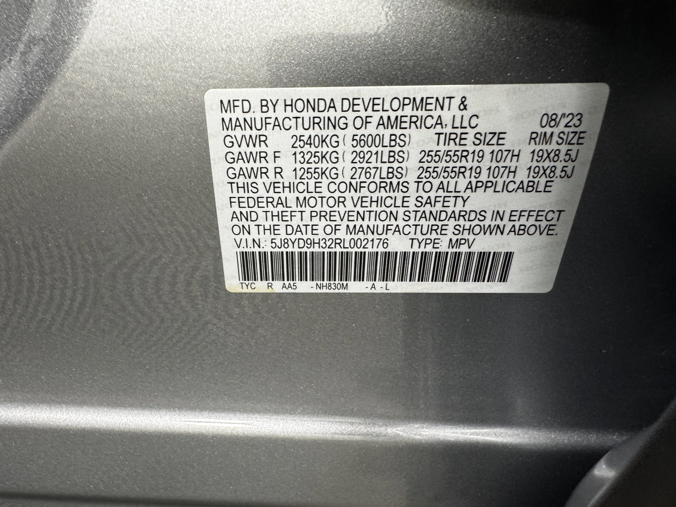 Certified 2024 Acura MDX FWD image 41