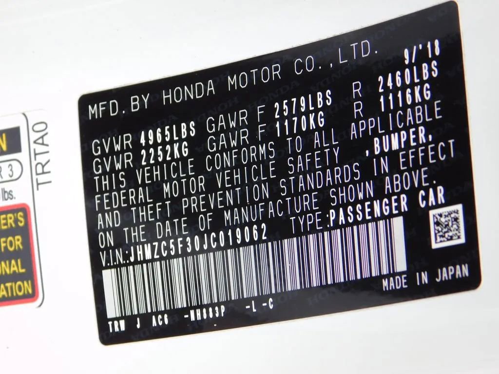 Used 2018 Honda Clarity Touring image 25