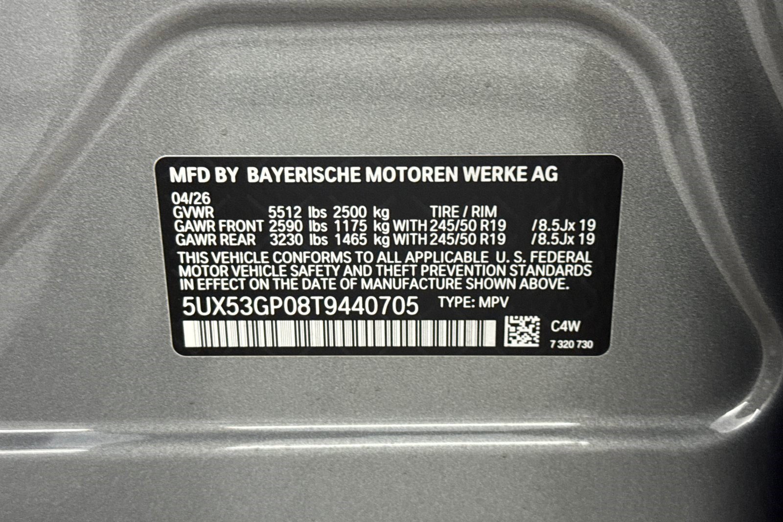 Used 2026 BMW X3 xDrive30i w/ Convenience Package AWD/4WD image 19