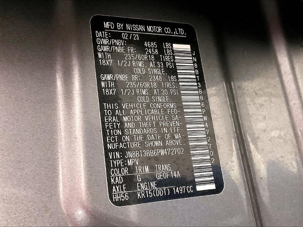 Certified 2023 Nissan Rogue SV AWD/4WD image 35