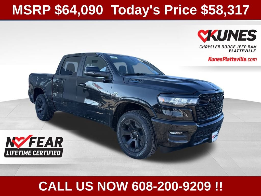New 2026 RAM 1500 4x4 Crew Cab