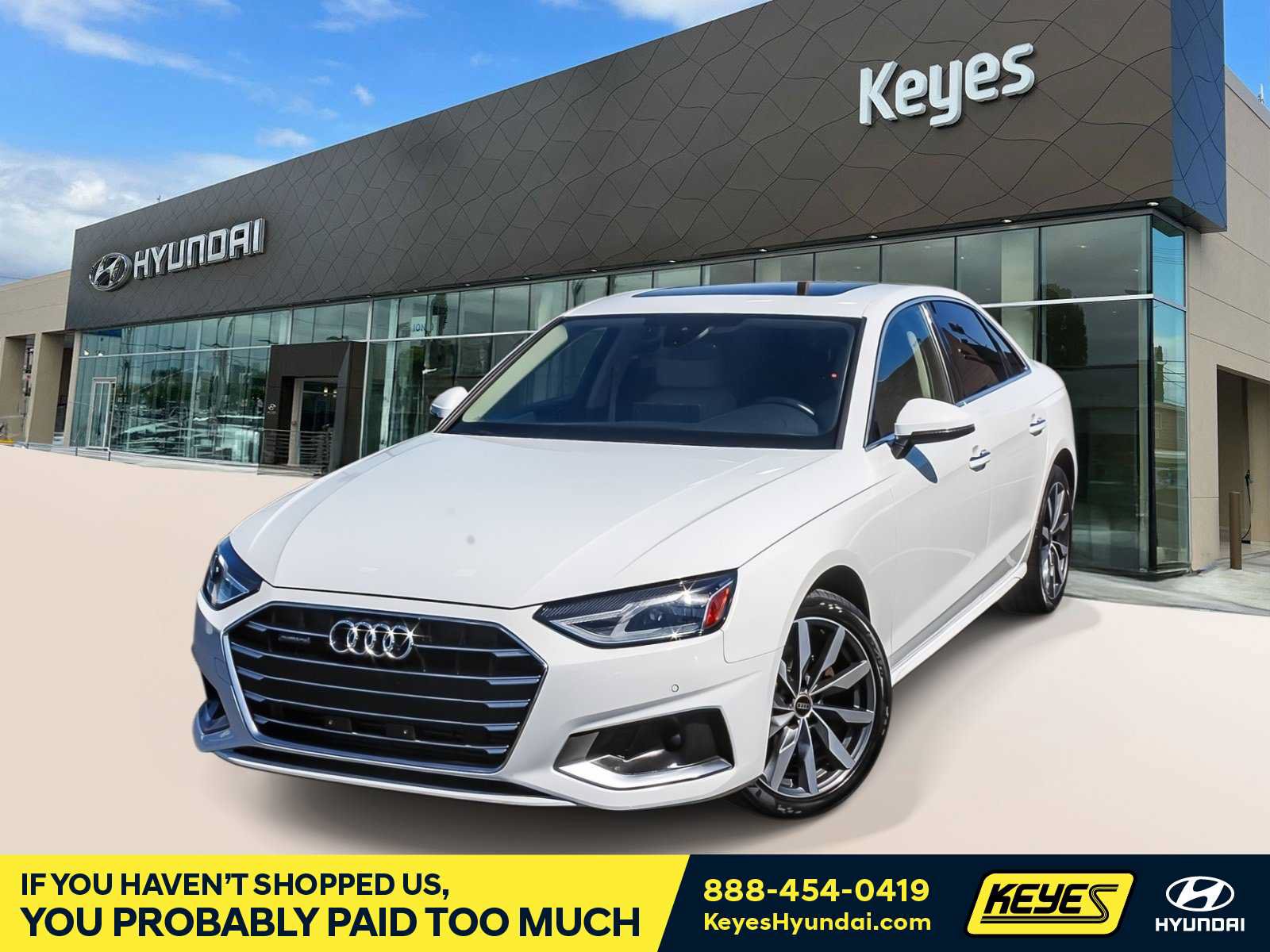 Used 2022 Audi A4 2.0T Premium AWD/4WD image 1
