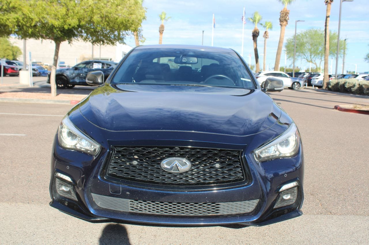 Used 2021 INFINITI Q50 Red Sport 400 w/ Proactive Package AWD/4WD image 8