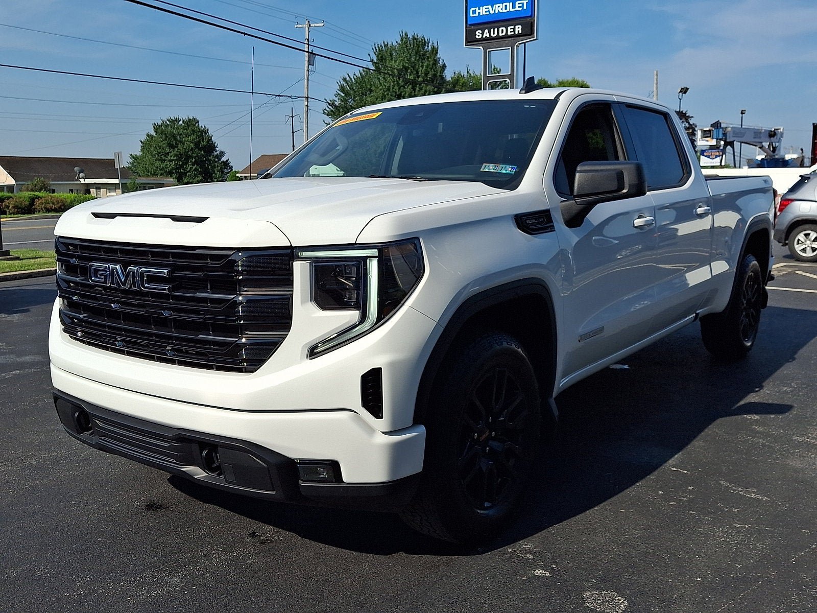 Used 2023 GMC Sierra 1500 Elevation w/ LPO, Elevation Black Package AWD/4WD image 3