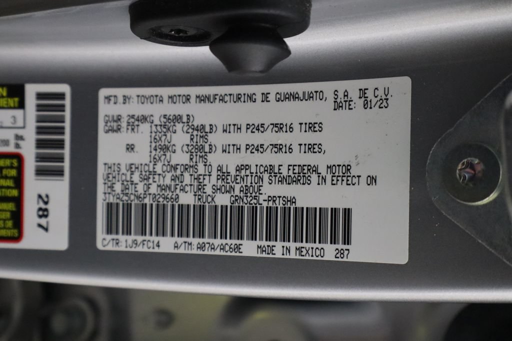 Used 2023 Toyota Tacoma SR5 w/ SX Package RWD image 38