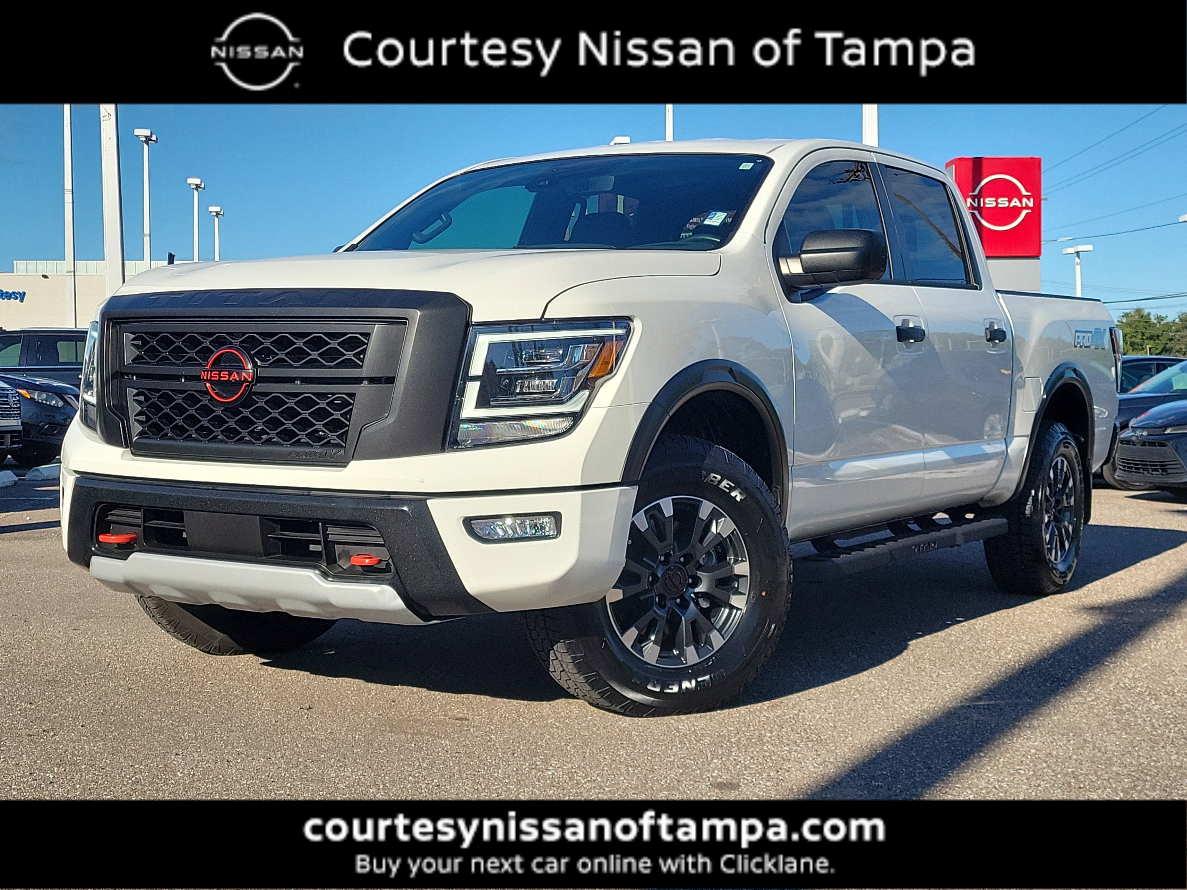 Certified 2024 Nissan Titan PRO-4X w/ Off Road Protection Package
