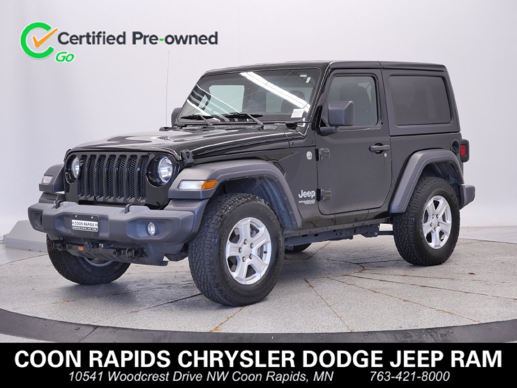 Certified 2019 Jeep Wrangler Sport AWD/4WD 360° Tour