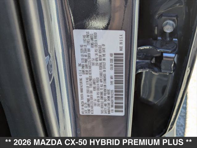 New 2026 MAZDA CX-50 2.5 Hybrid w/ Weather Package AWD/4WD image 15