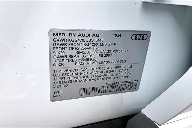 Used 2025 Audi Q5 2.0T Premium Plus w/ Premium Plus Package AWD/4WD image 19