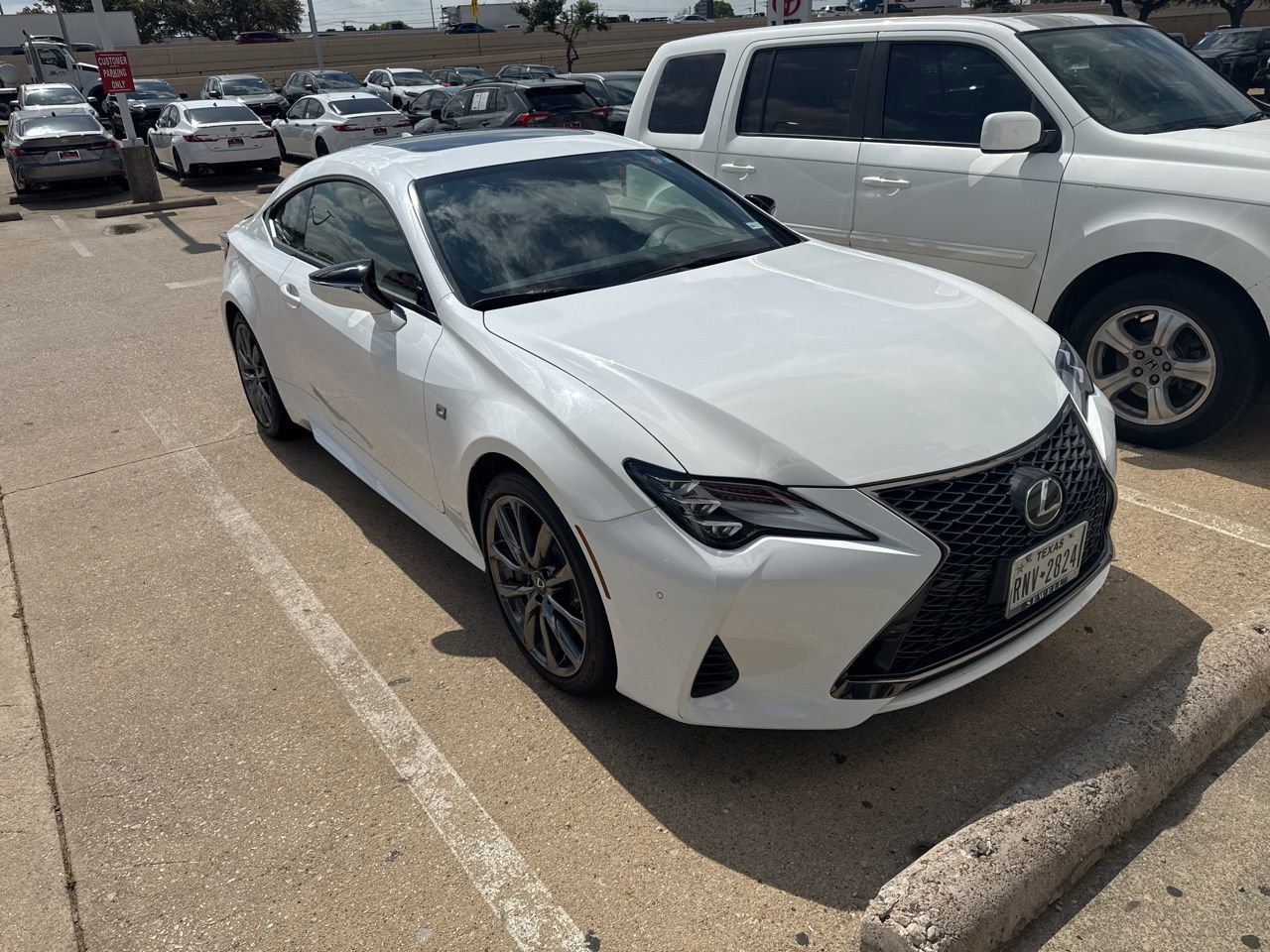 Used 2021 Lexus RC 350 F Sport image 2