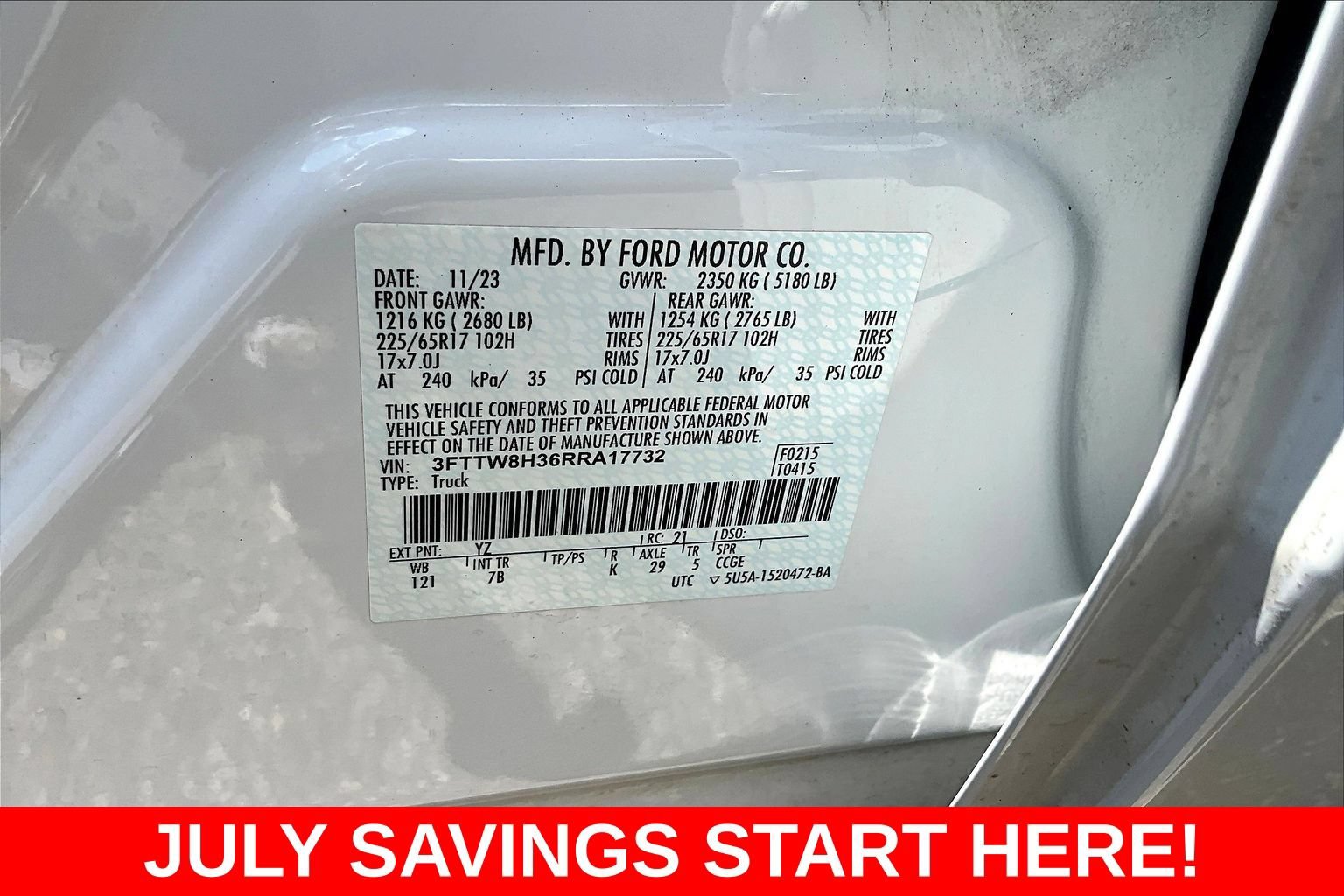 Used 2024 Ford Maverick XLT FWD image 23