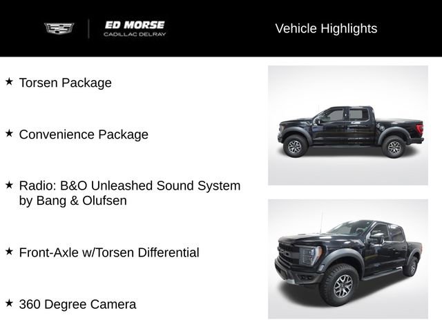 Used 2022 Ford F150 Raptor w/ Equipment Group 801A High AWD/4WD image 18