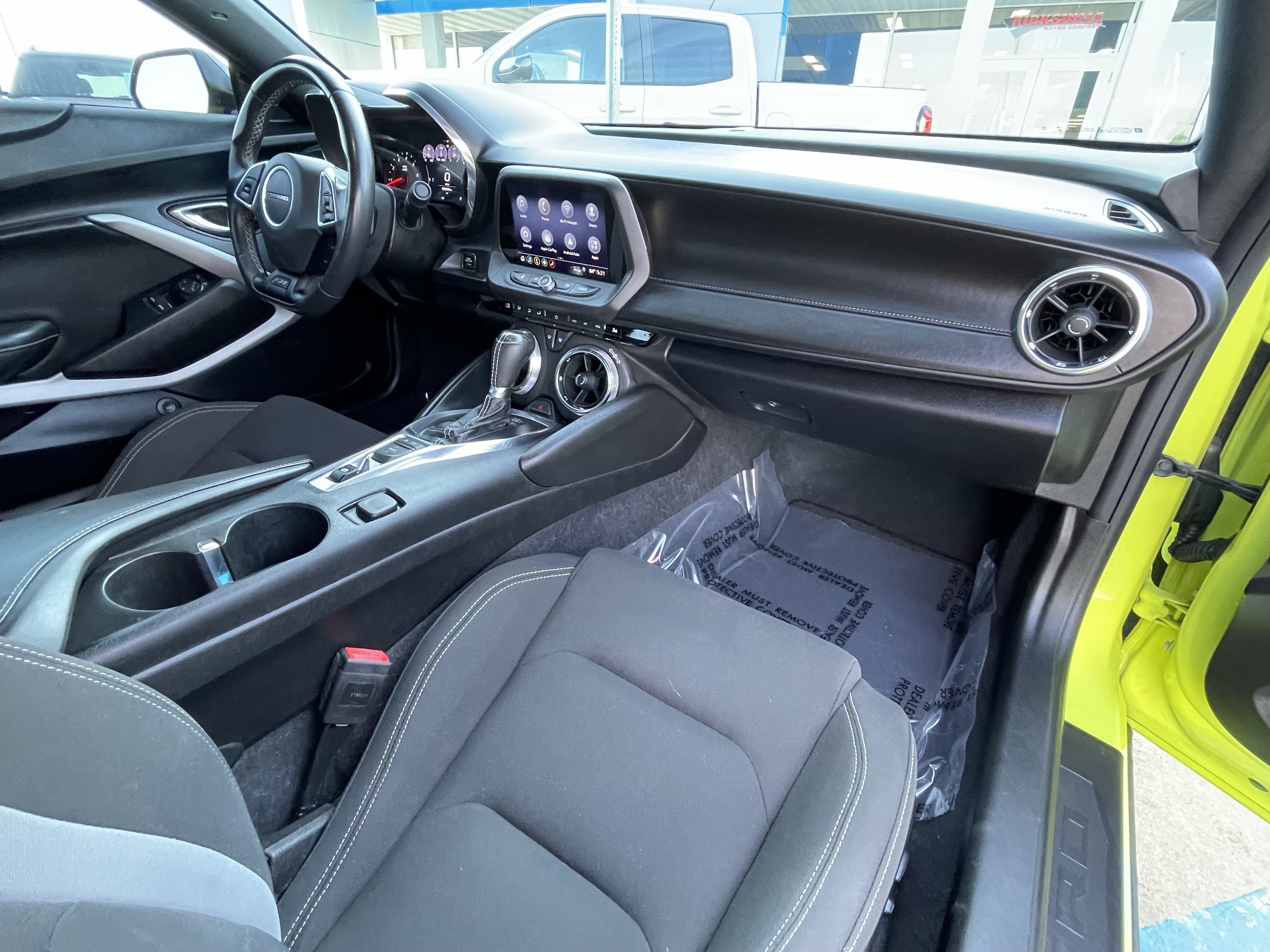 Certified 2019 Chevrolet Camaro SS w/ Black Appearance Package RWD image 12