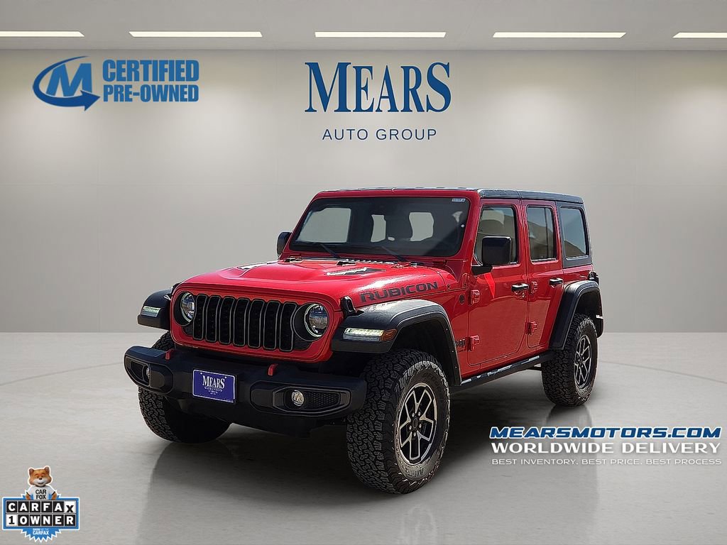 Used 2024 Jeep Wrangler Unlimited Rubicon