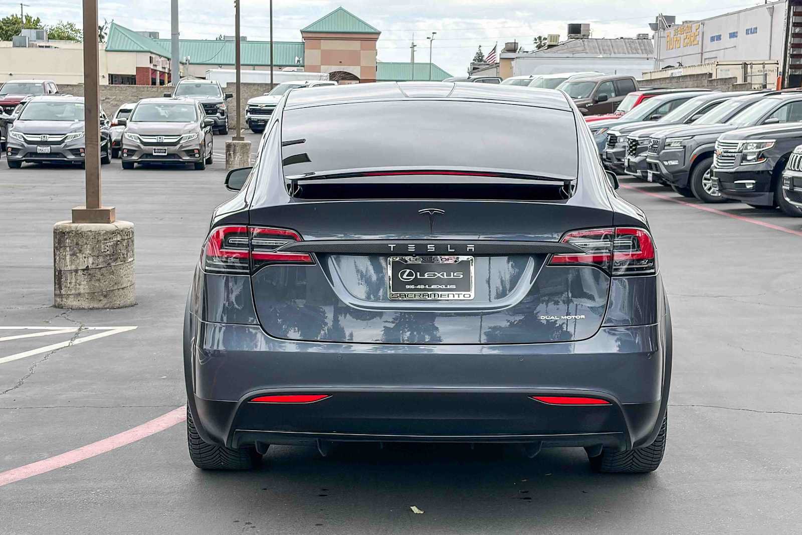 Used 2020 Tesla Model X Long Range AWD/4WD image 3