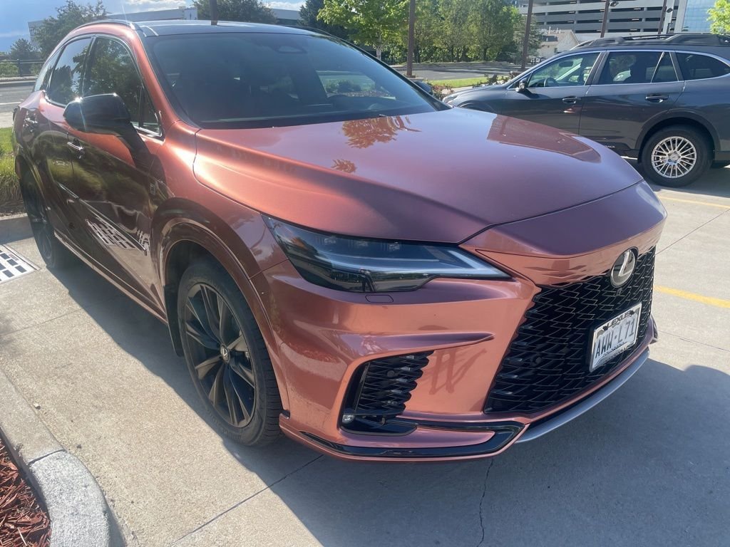Used 2023 Lexus RX 500h F Sport w/ Cold Area Package AWD/4WD video 1