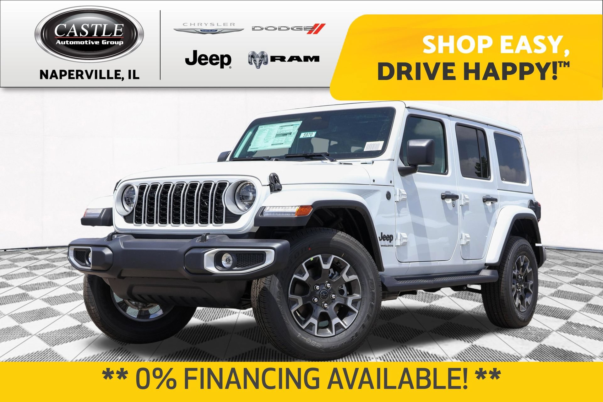 New 2026 Jeep Wrangler Unlimited Sahara