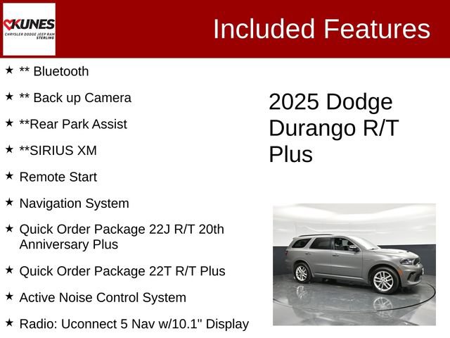 Used 2025 Dodge Durango R/T AWD/4WD image 3