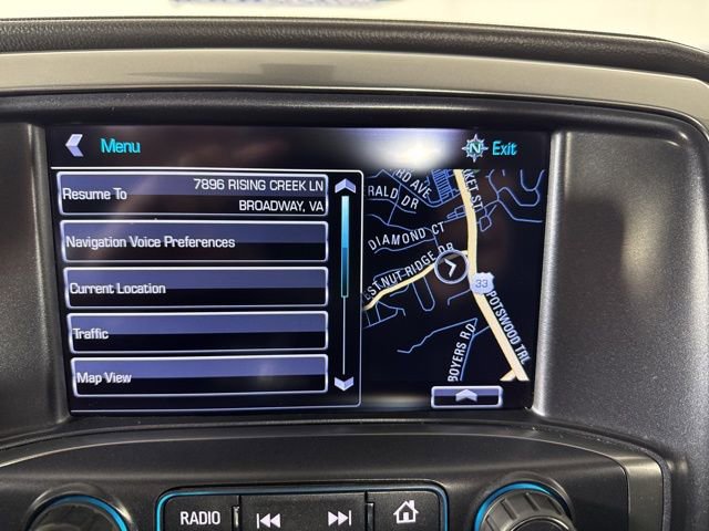 Used 2017 Chevrolet Silverado 1500 LTZ Z71 w/ Midnight Edition image 8