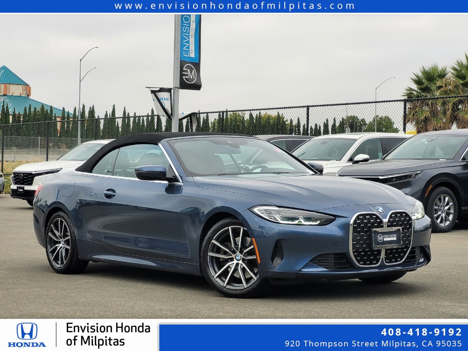 Used 2021 BMW 430i Convertible w/ Premium Package image 1