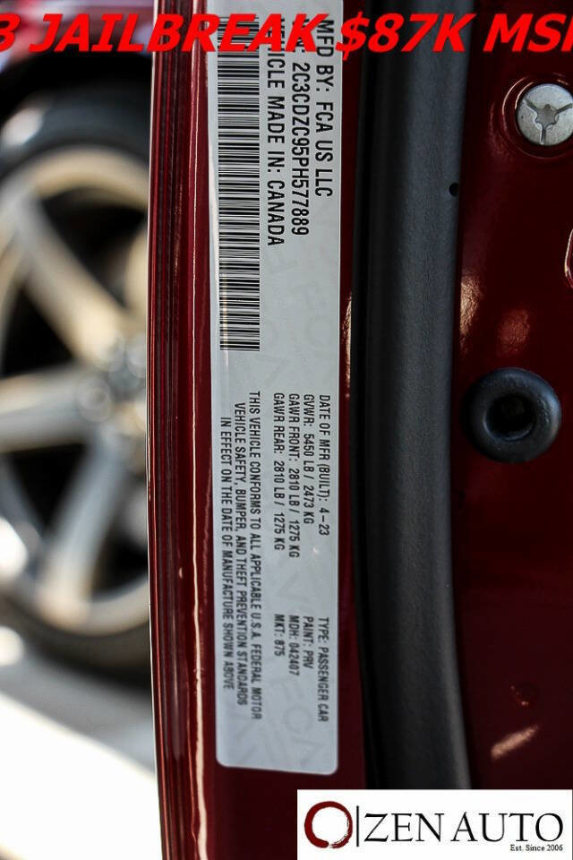 Used 2023 Dodge Challenger SRT Hellcat Jailbreak image 62