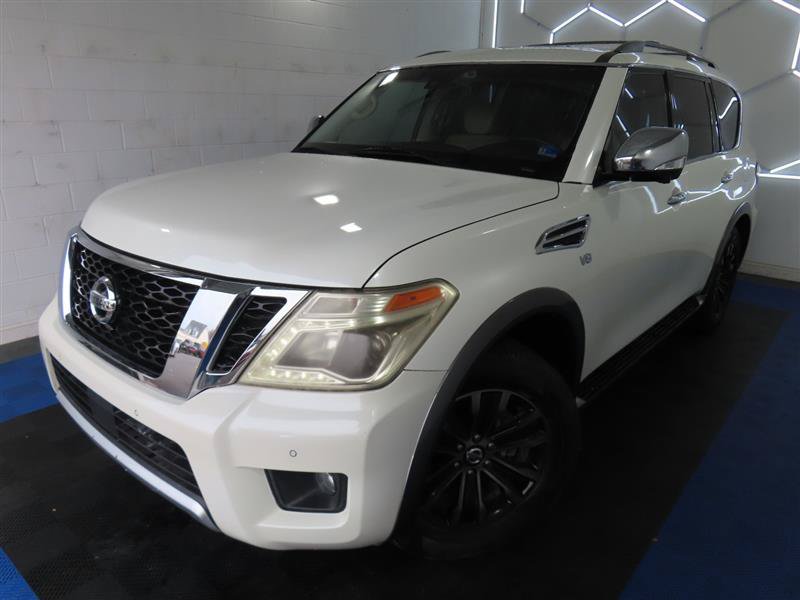 Used 2017 Nissan Armada Platinum w/ Captain Seat Package RWD image 4