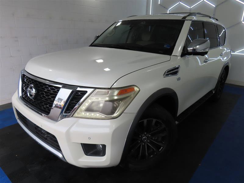 Used 2017 Nissan Armada Platinum w/ Captain Seat Package RWD image 4