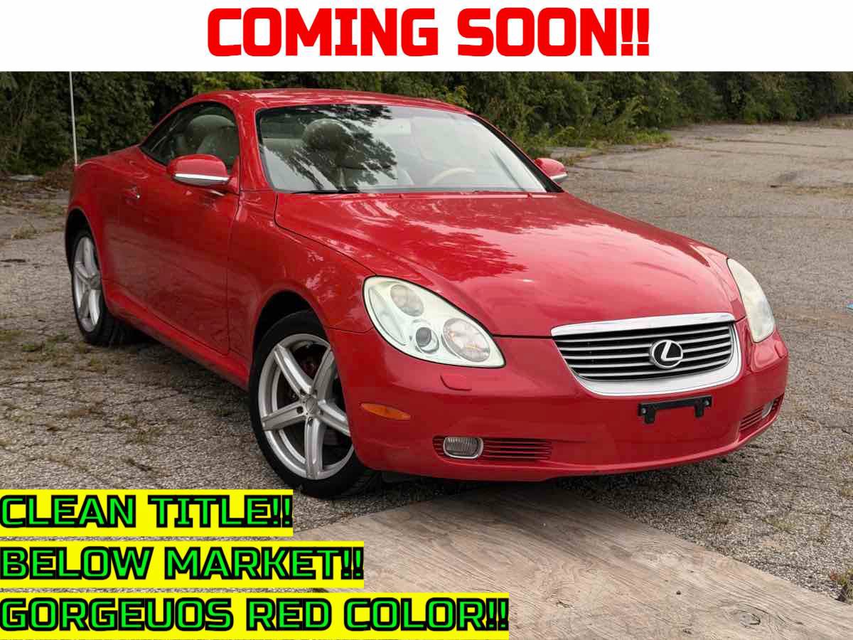 Used 2005 Lexus SC 430 Convertible RWD image 1