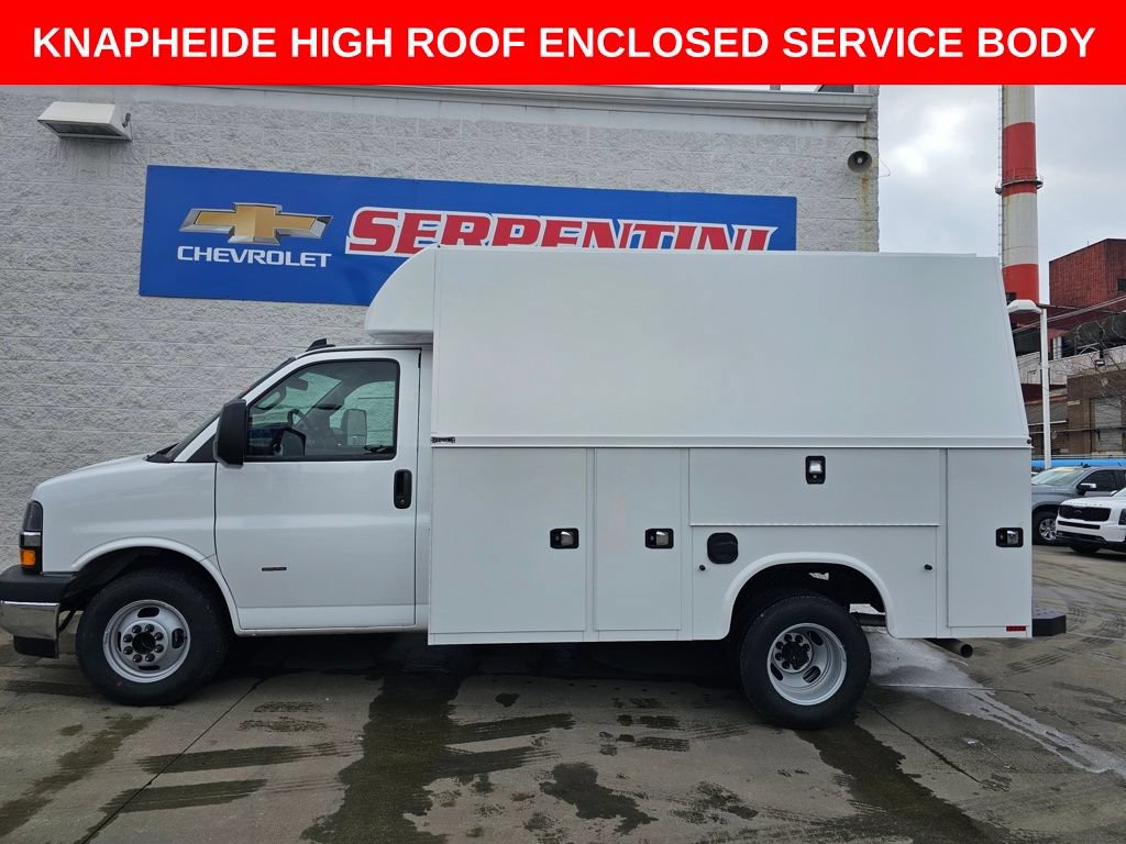 New 2025 Chevrolet Express 3500 w/ Power Convenience Package RWD image 1