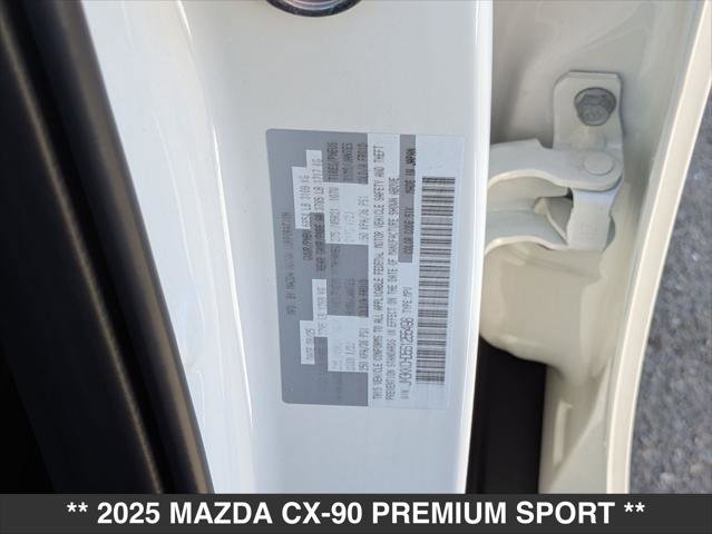 Used 2025 MAZDA CX-90 3.3 Turbo w/ Premium Sport Pkg AWD/4WD image 23