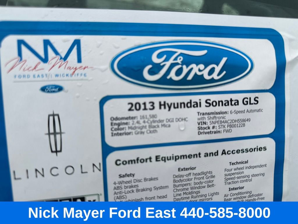 Used 2013 Hyundai Sonata GLS image 21