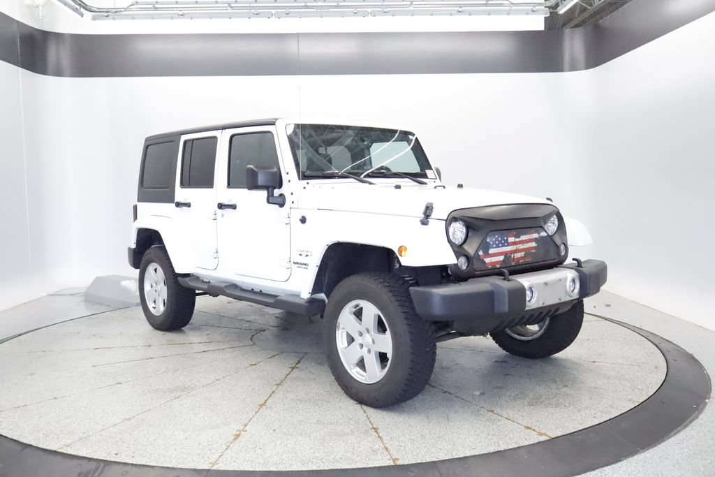 Certified 2017 Jeep Wrangler Unlimited Sahara w/ Connectivity Group AWD/4WD image 10