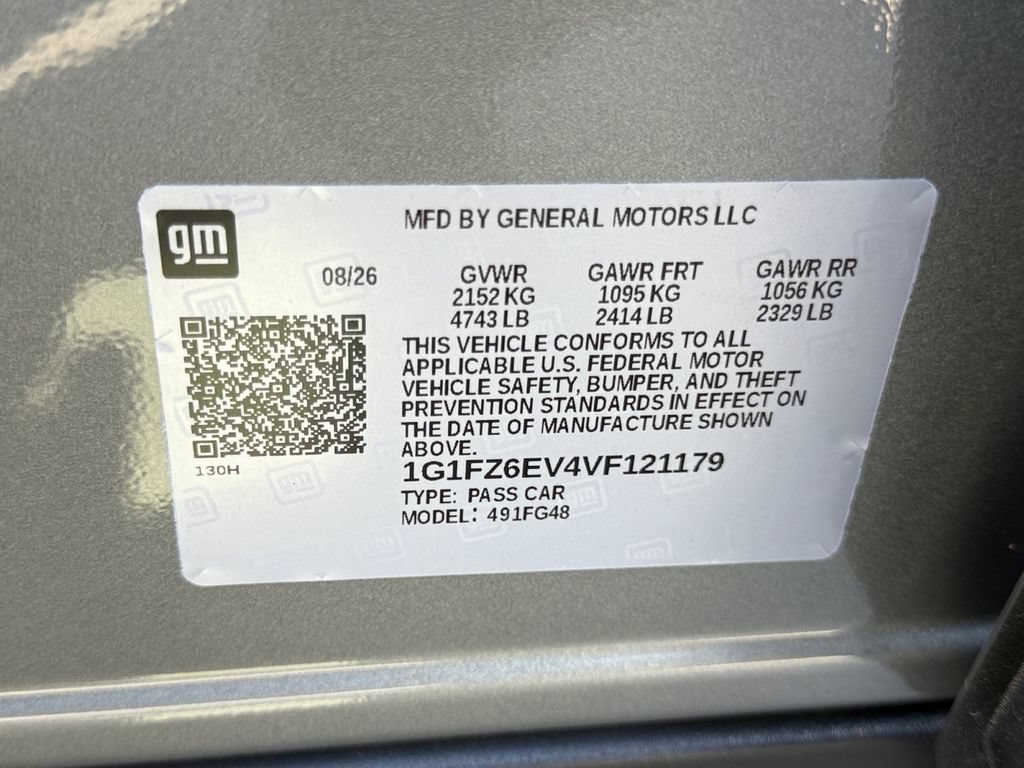 New 2027 Chevrolet Bolt RS w/ Technology Package FWD image 30