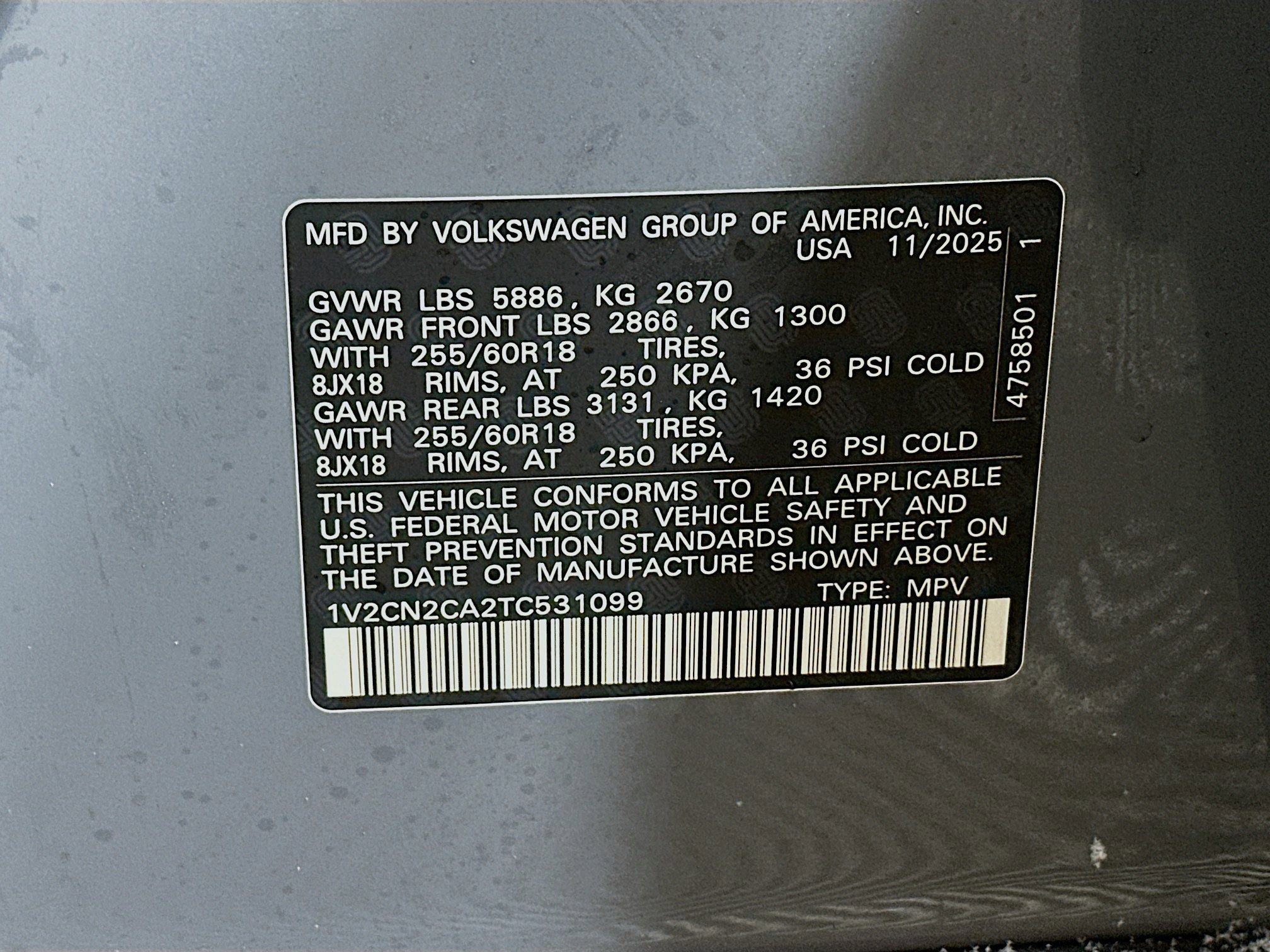 New 2026 Volkswagen Atlas Peak Edition AWD/4WD image 32